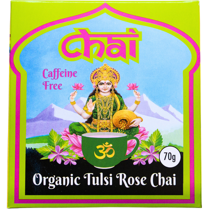 Chai Tea - Organic Tulsi Rose Chai 70g