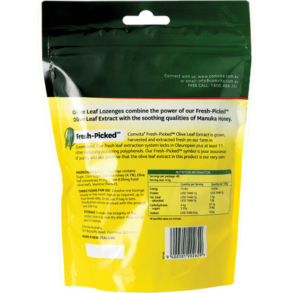 Comvita - Olive Leaf Extract Lozenges with Manuka Honey 40pk