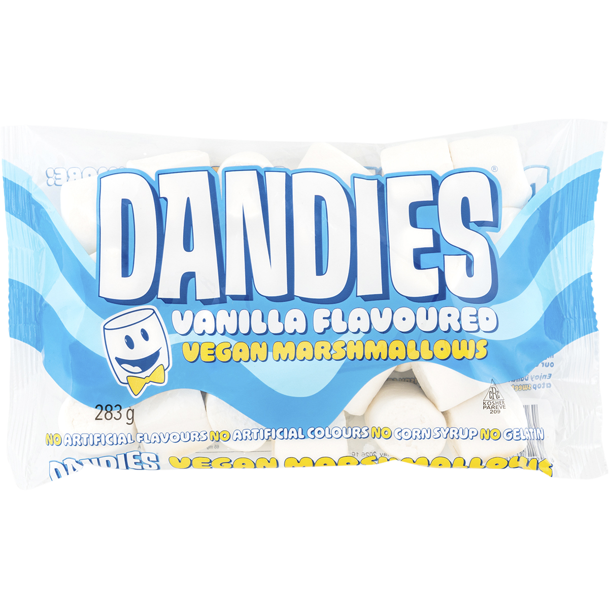 Dandies - Vegan Vanilla Marshmallows Regular Size 283g