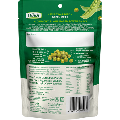 DJ&A - Nature's Protein Green Peas 75g