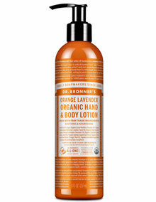 Dr Bronners - Orange Lavender Hand & Body Lotion 237ml