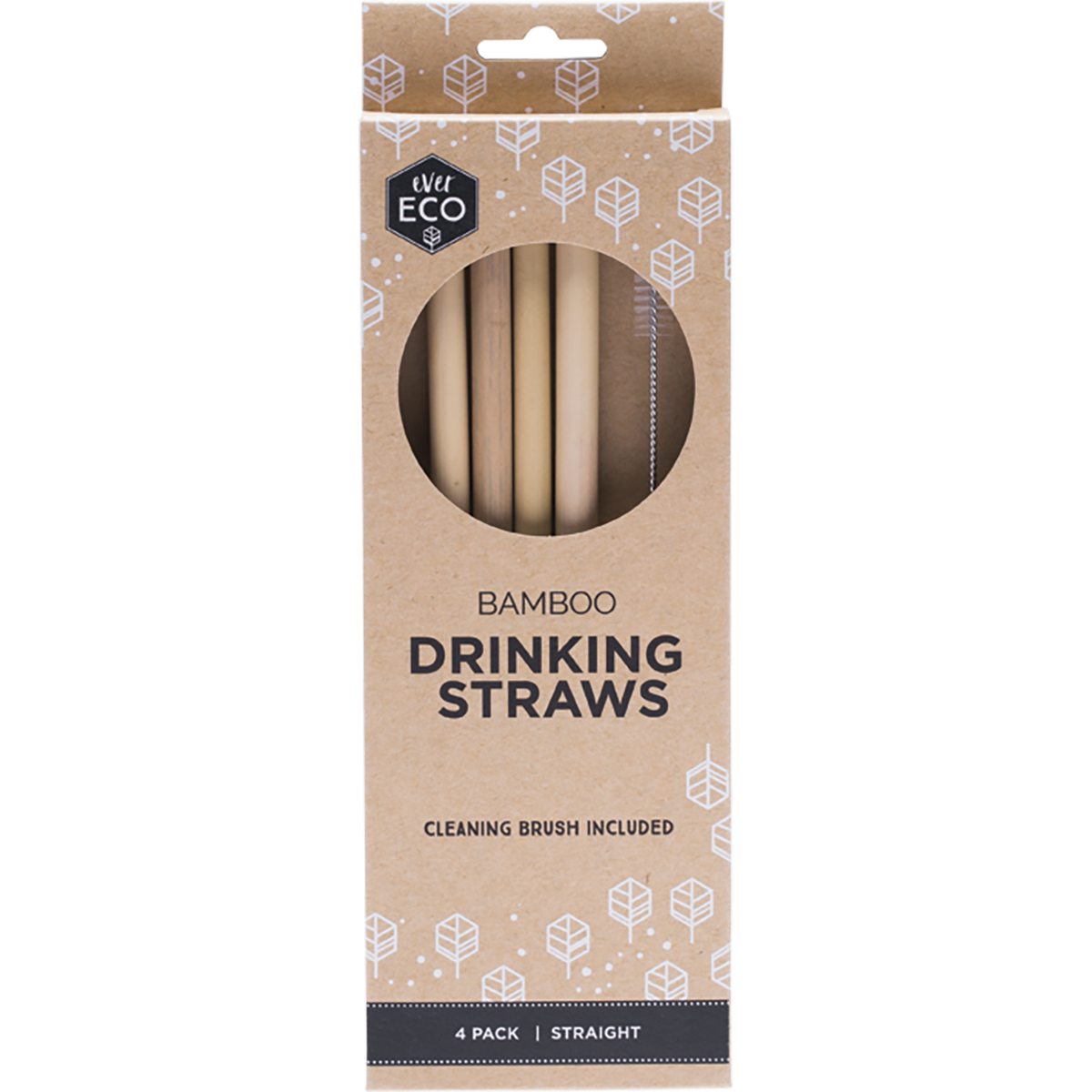 Ever Eco - Bamboo Straws Straight