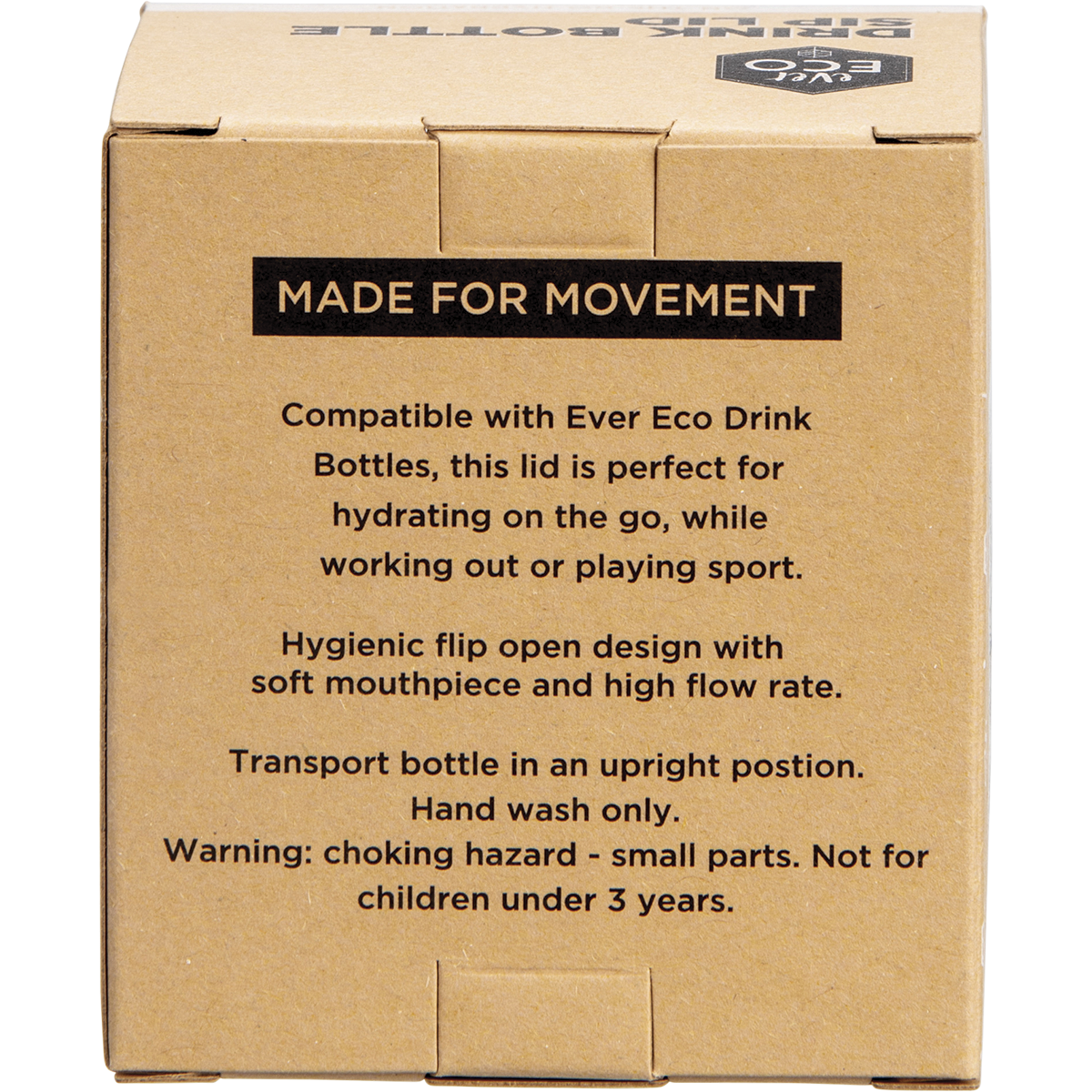 Ever Eco - Drink Bottle Sip Lid (Compatible for all Ever Eco Drink Bottles)