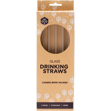 Ever Eco - Glass Straws Straight 4pk