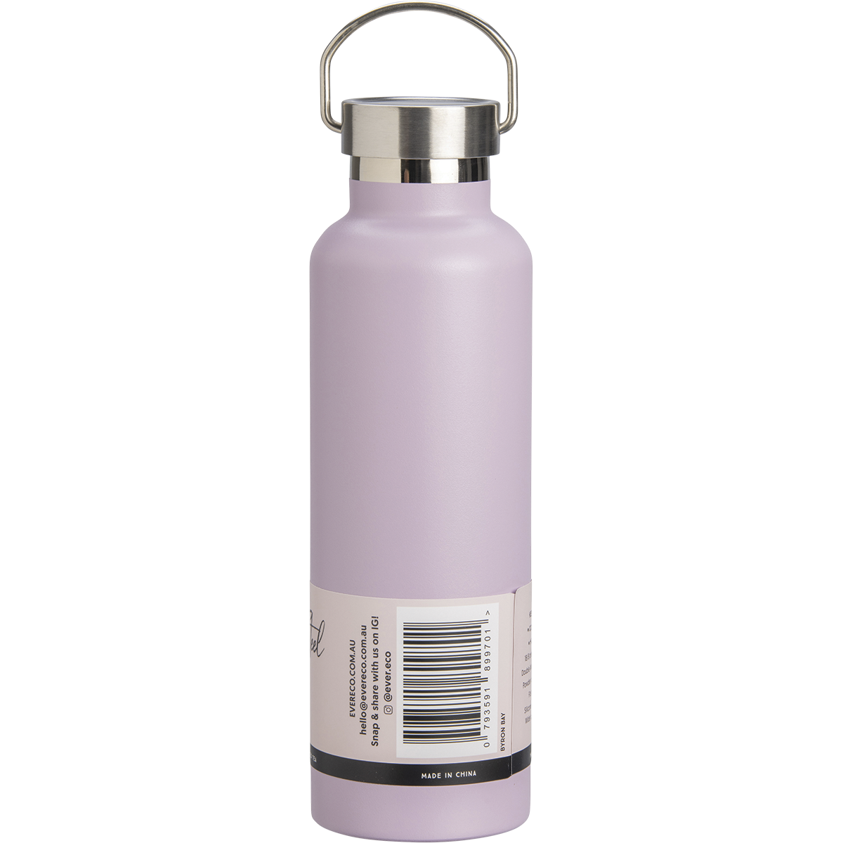 Ever Eco - Insulated Stainless Steel Bottle Byron Bay Lilac 750ml