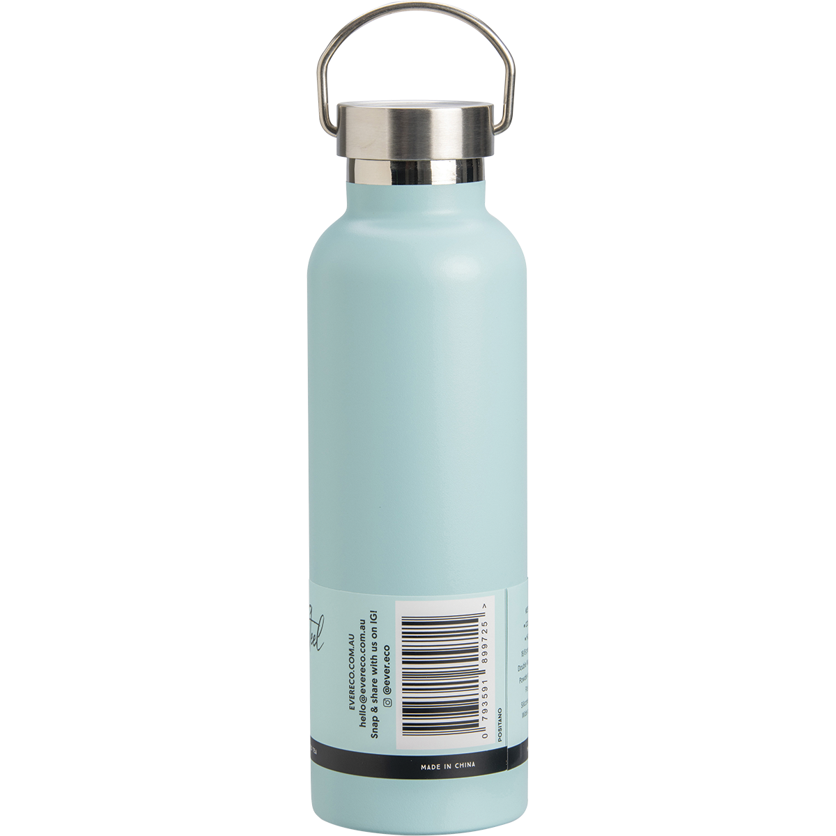 Ever Eco - Insulated Stainless Steel Bottle Positano Blue 750ml