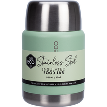 Ever Eco - Insulated Stainless Steel Food Jar Sage 500ml
