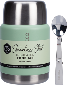 Ever Eco - Insulated Stainless Steel Food Jar Sage 500ml