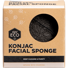 Ever Eco - Konjac Facial Sponge Charcoal
