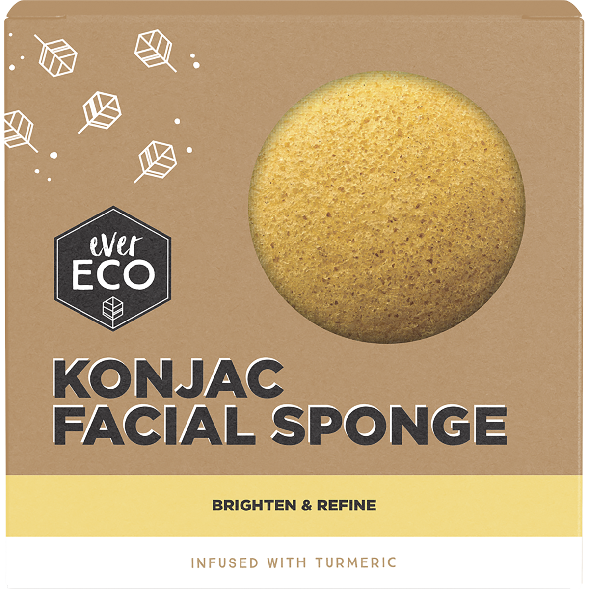 Ever Eco - Konjac Facial Sponge Turmeric