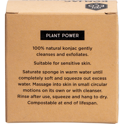 Ever Eco - Konjac Facial Sponge Original.