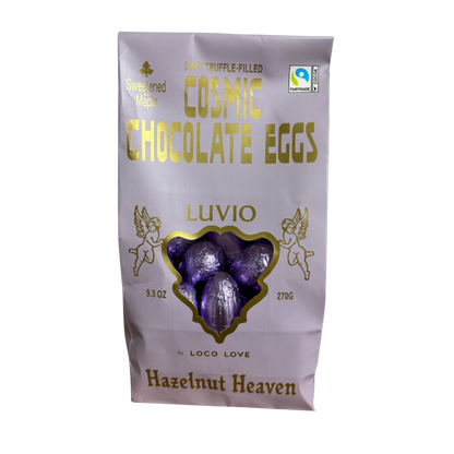 Luvio by Loco Love - Cosmic Chocolate Eggs Hazelnut Heaven 270g