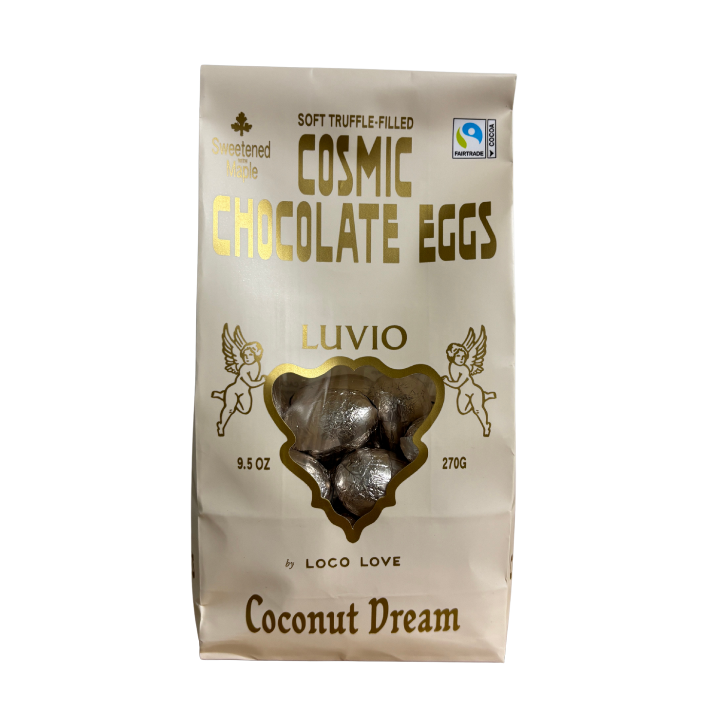 Luvio by Loco Love - Cosmic Chocolate Eggs Coconut Dream 270g