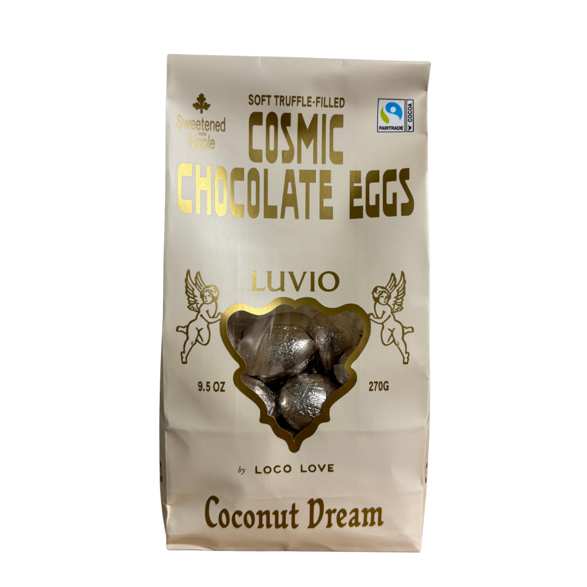 Luvio by Loco Love - Cosmic Chocolate Eggs Coconut Dream 270g