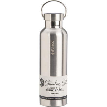 Ever Eco - Insulated Stainless Steel Bottle Brushed Stainless 750ml