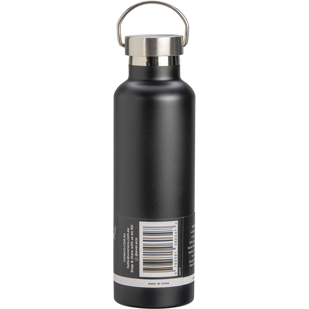 Ever Eco - Insulated Stainless Steel Bottle Onyx 750ml