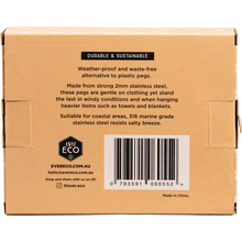 Ever Eco - Stainless Steel Clothes Pegs Premium Marine Grade 20pk