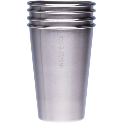 Ever Eco - Stainless Steel Drinking Cups 4x500ml