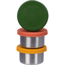 Ever Eco - Stainless Steel Mini Containers Autumn Leak Resistant 3pk