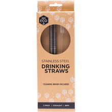 Ever Eco - Stainless Steel Straws Straight 2pk