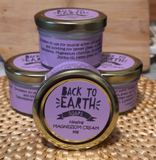 Back To Earth Soaps - Healing Magnesium Cream 100g