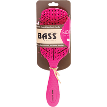 Bass - Bio-Flex Detangler Hair Brush Pink