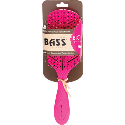 Bass - Bio-Flex Detangler Hair Brush Pink