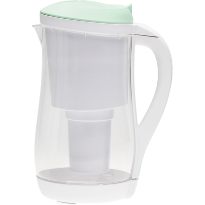 Ecobud - Gentoo Plastic Water Filter Jug Aqua & White 1.5lt