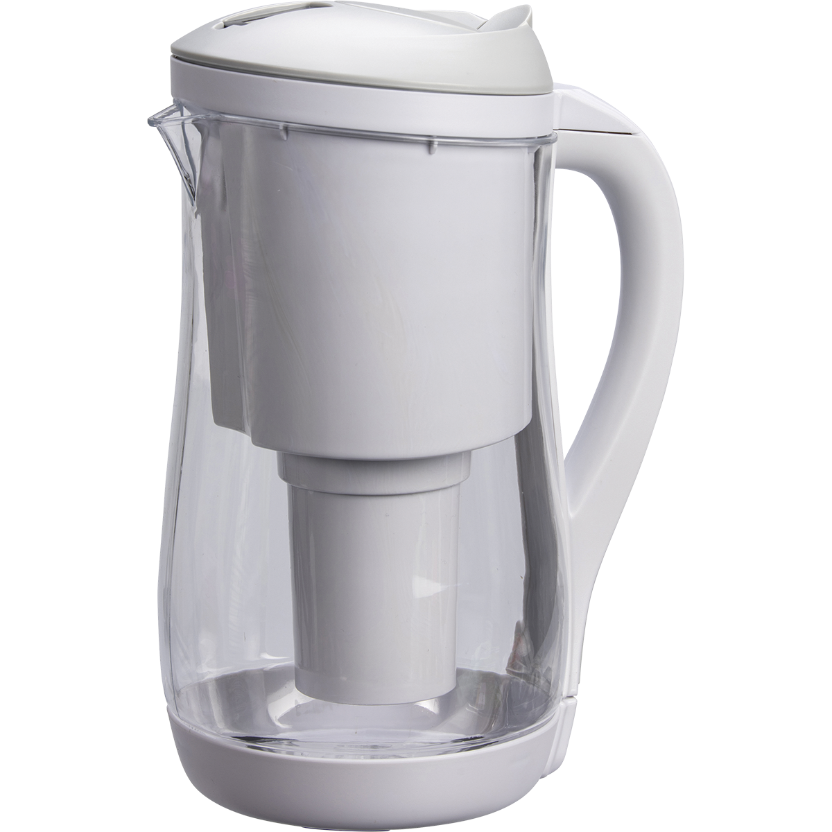 Ecobud - Gentoo Plastic Water Filter Jug Grey & White 1.5lt