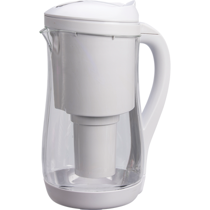 Ecobud - Gentoo Plastic Water Filter Jug White 1.5lt