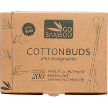 Go Bamboo - Cotton Buds 100% Biodegradable 200pk