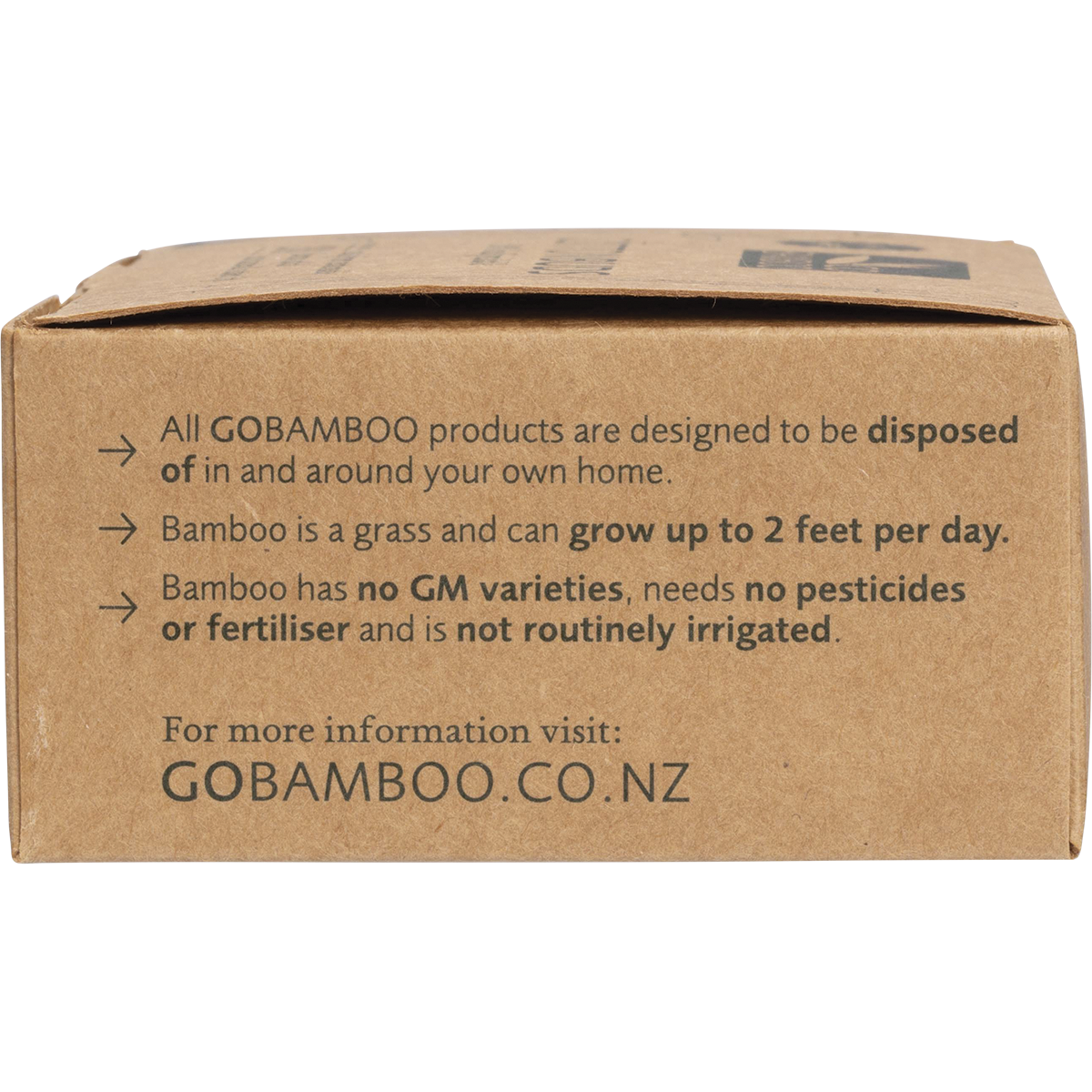 Go Bamboo - Cotton Buds 100% Biodegradable 200pk