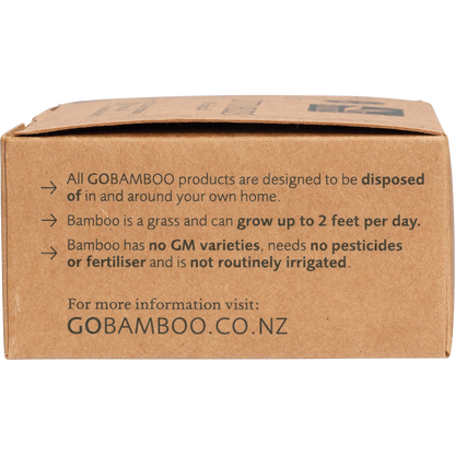 Go Bamboo - Cotton Buds 100% Biodegradable 200pk