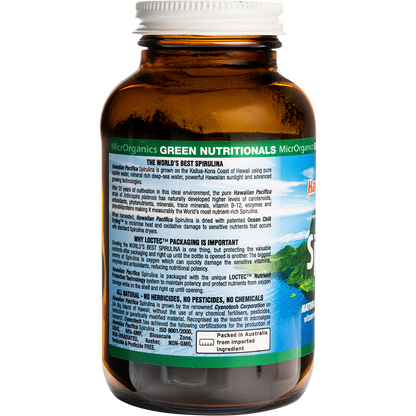 Green Nutritionals - Hawaiian Pacifica Spirulina Powder 100g