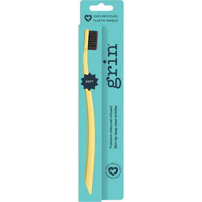 Grin - 100% Recycled Toothbrush Soft Single