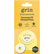 Grin - Ultra Clean Floss Coconut Oil Infused 30m + Refill 30m