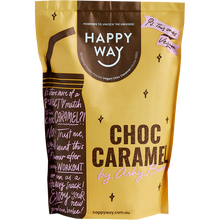 Happy Way - Ashy Bines Vegan Protein Powder Choc Caramel 500g