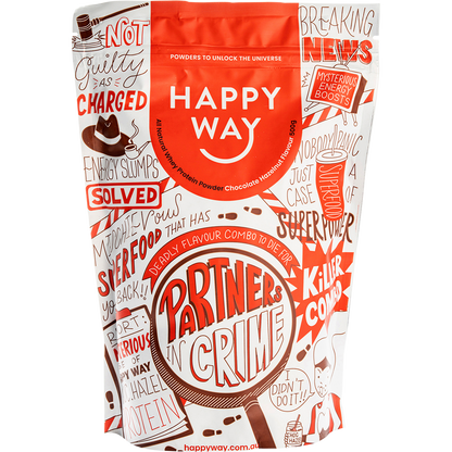 Happy Way - Whey Protein Powder Chocolate Hazelnut 500g