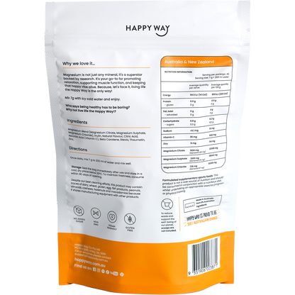 Happy Way - Magnesium Powder Orange 315g