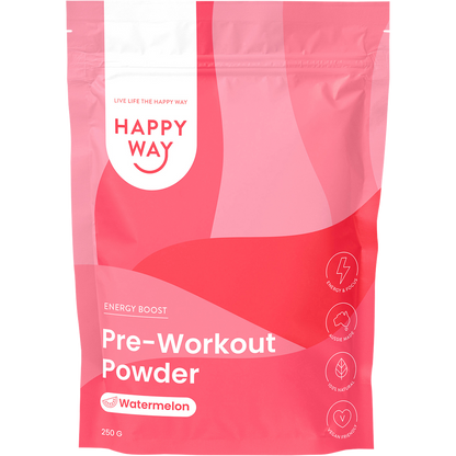 Happy Way - Pre-Workout Powder Watermelon 250g