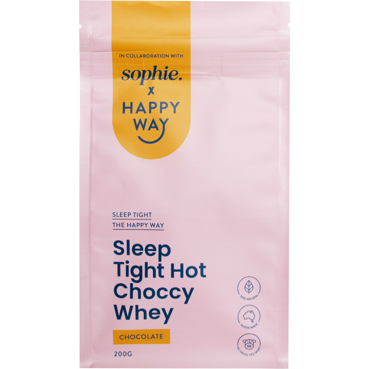 Happy Way - Sophie's Sleep Tight Hot Choccy Whey 200g