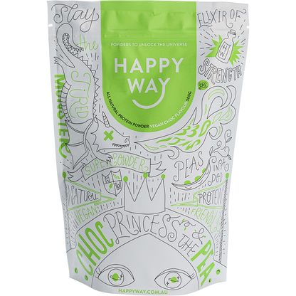 Happy Way - Pea Protein Powder Chocolate 500g