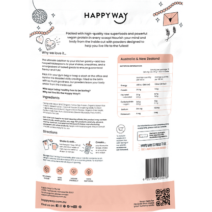 Happy Way - Pea Protein Powder Vanilla 500g