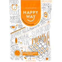 Happy Way - Whey Protein Powder Chocolate 500g