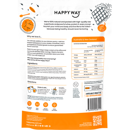 Happy Way - Whey Protein Powder Chocolate 500g
