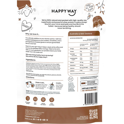 Happy Way - Whey Protein Powder Coffee 500g