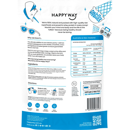 Happy Way - Whey Protein Powder Vanilla 500g