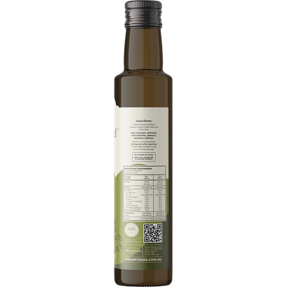 Hemp Foods Australia - Organic Hemp Gold Seed Oil 250ml