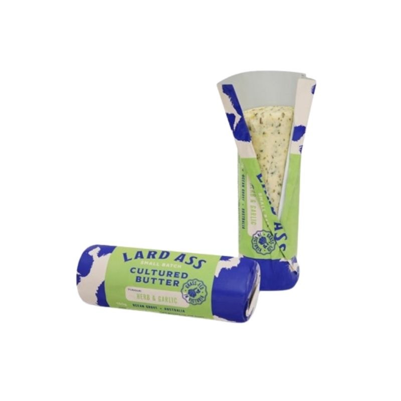Lard Ass - Cultured Butter Herb & Garlic 150g