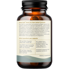 Hemp Foods Australia - Pain Relief with Hemp Gold Seed Oil 60 Caps